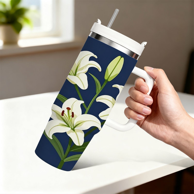 Sublimation Mug White - 1 pezzo, borraccia da 40oz adatta