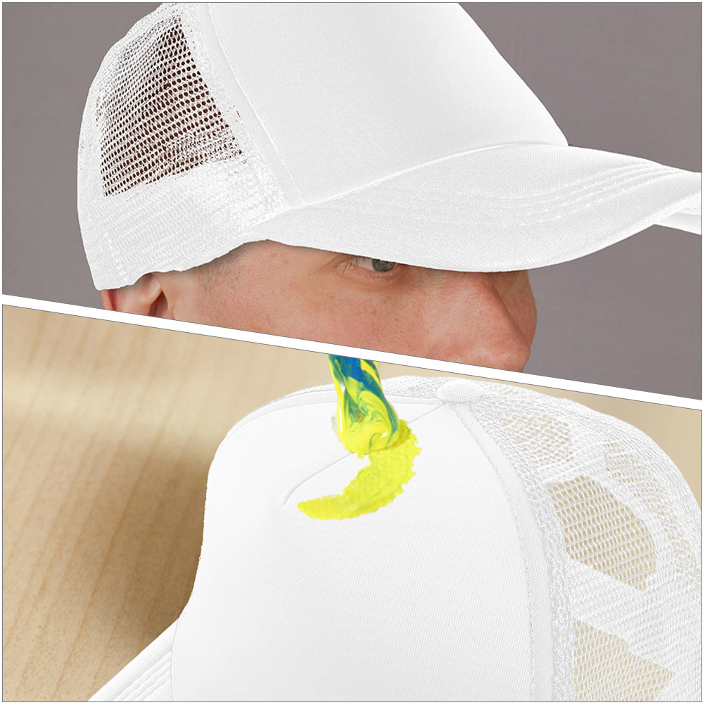 Hat Sublimation Blank - 5 Cappellini da Baseball in Rete