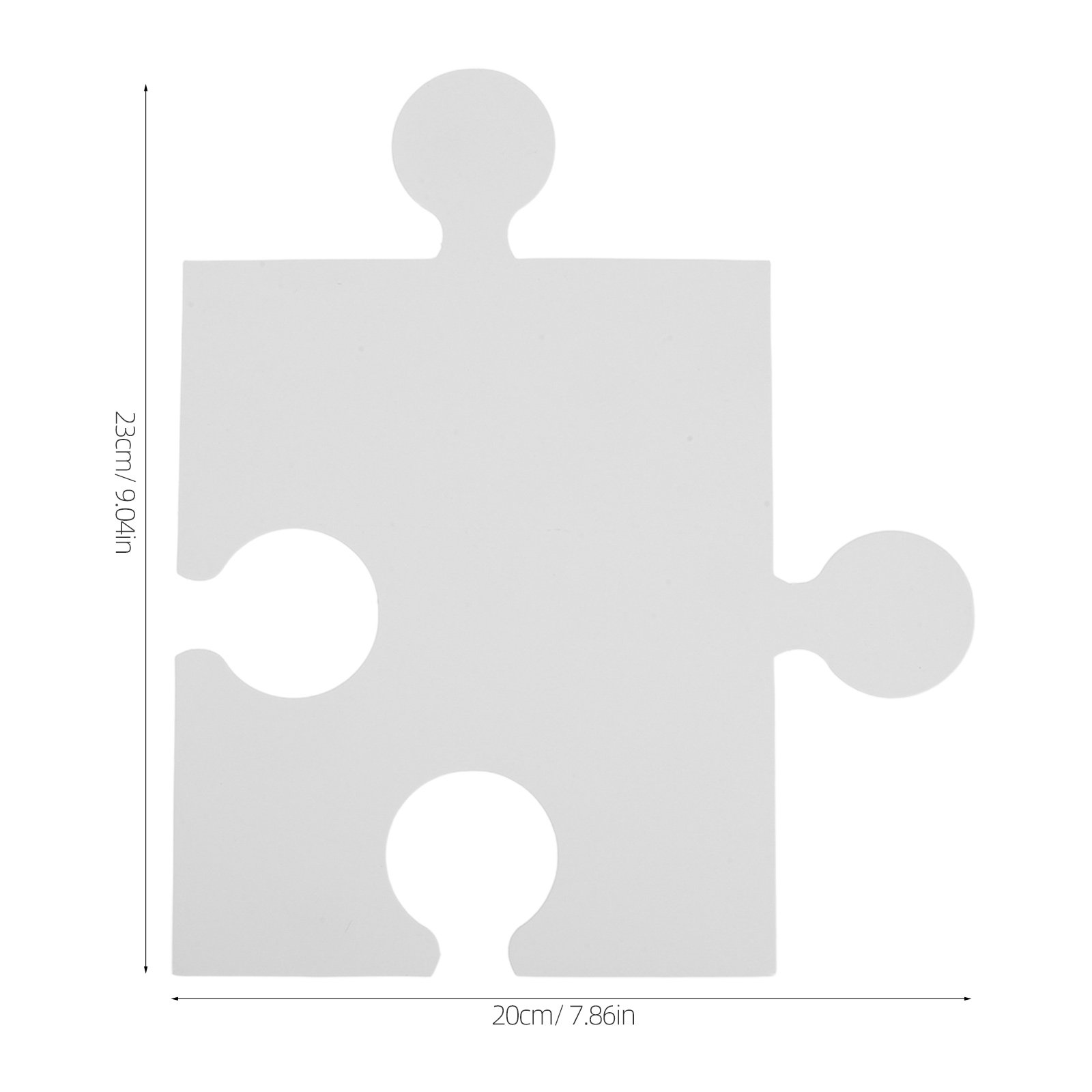 60 Pezzi di Puzzle Bianchi Gra - Puzzle Blank White recensione e prezzo
