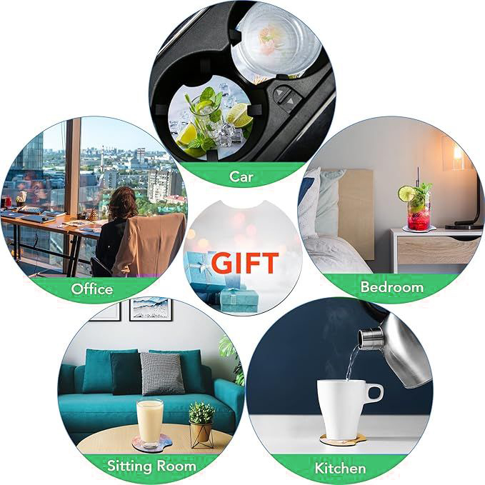 10/20 Pezzi Sottobicchieri per - Coaster Sublimation Blank recensione e prezzo