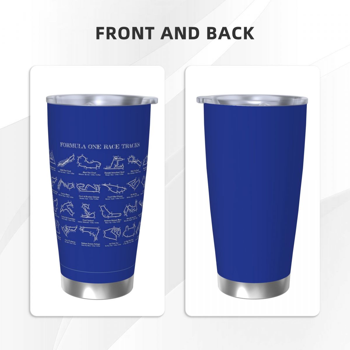 Tracce da corsa F1 (stencil bi - Tumbler 20Oz White recensione e prezzo